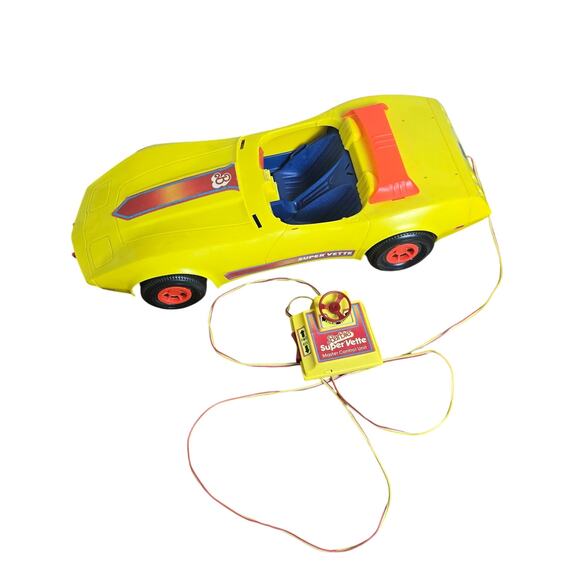 Vintage 1979 Barbie Remote Control Super 'Vette Corvette - WORKING - Picture 1 of 11